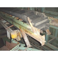 Step belt conveyor (cleated belt) 5000 mm